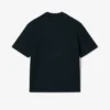 Camiseta con cocodrilo bordado de la pasarela