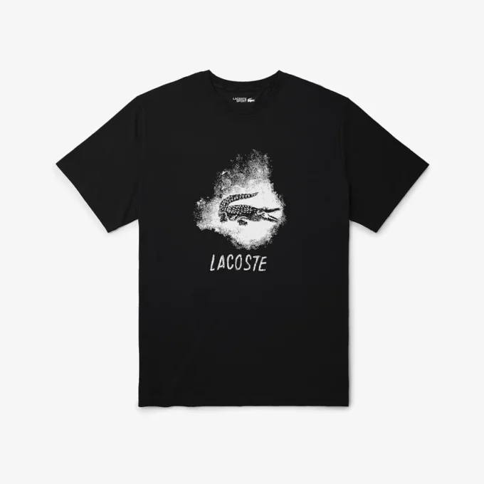 Camiseta Crocodile de deporte de corte grande para hombre