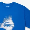 Camiseta Crocodile de deporte de corte grande para hombre