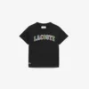 Camiseta de algodón bordada