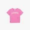 Camiseta de algodón bordada