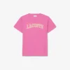 Camiseta de algodón bordada
