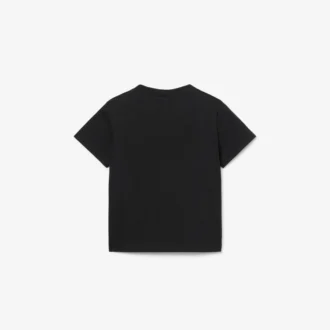 Camiseta de algodón bordada