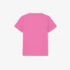 Camiseta de algodón bordada