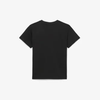 Camiseta de algodón bordada