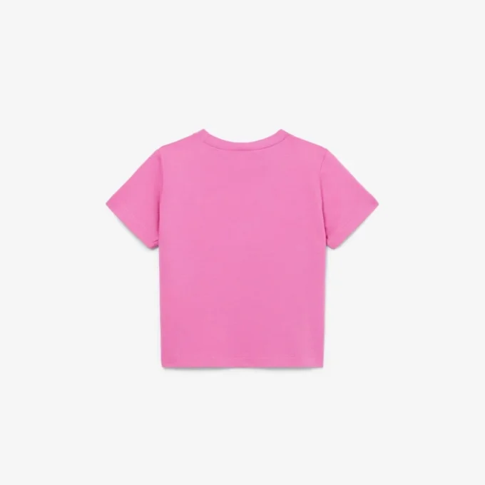 Camiseta de algodón bordada