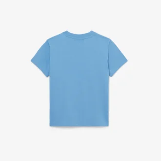 Camiseta de algodón con bloques de color