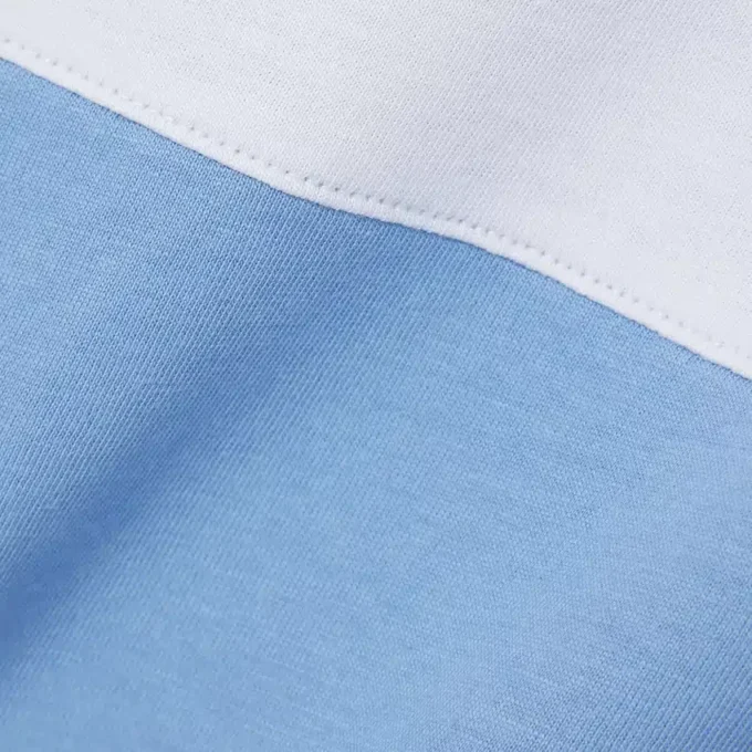 Camiseta de algodón con bloques de color