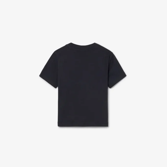 Camiseta de algodón con bloques de color