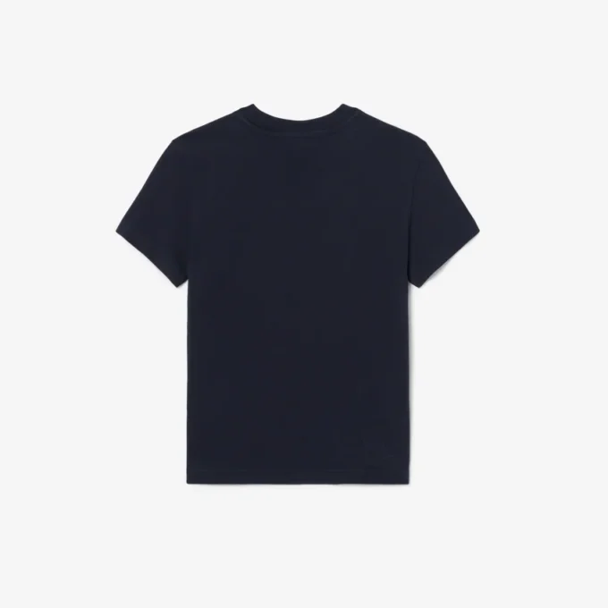 Camiseta de algodón con bloques de color