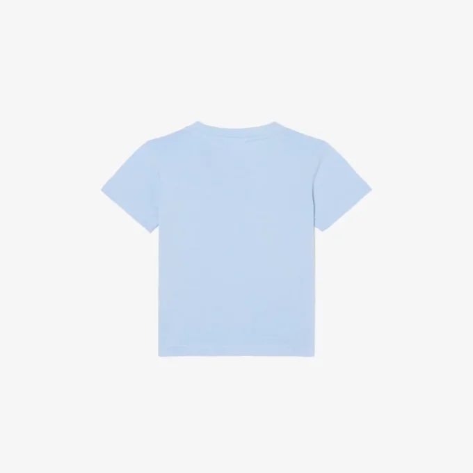 Camiseta de algodón con detalle de insignia