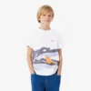 Camiseta de algodón con estampado de cocodrilo
