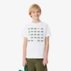 Camiseta de algodón con estampado de cocodrilo