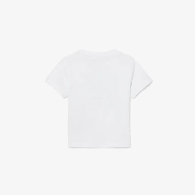 Camiseta de algodón con estampado de cocodrilo