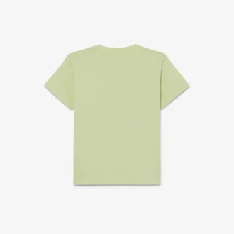 Camiseta de algodón con estampado de cocodrilo