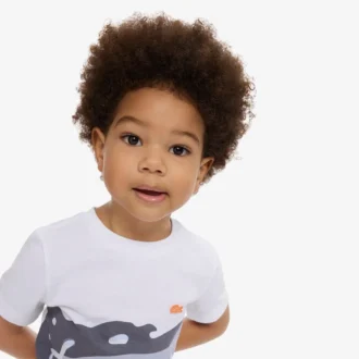 Camiseta de algodón con estampado de cocodrilo