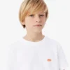 Camiseta de algodón con estampado de cocodrilo