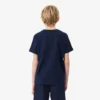 Camiseta de algodón con estampado de cocodrilo