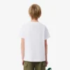 Camiseta de algodón con estampado de cocodrilo