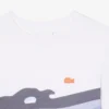 Camiseta de algodón con estampado de cocodrilo