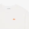 Camiseta de algodón con estampado de cocodrilo