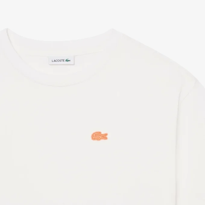 Camiseta de algodón con estampado de cocodrilo