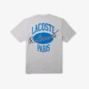 Camiseta de algodón con estampado en la espalda para hombre
