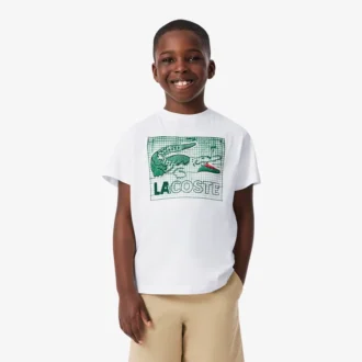 Camiseta de algodón con estampado gráfico