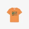 Camiseta de algodón con estampado gráfico