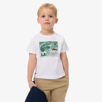 Camiseta de algodón con estampado gráfico