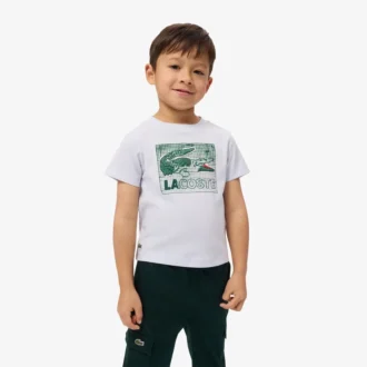 Camiseta de algodón con estampado gráfico