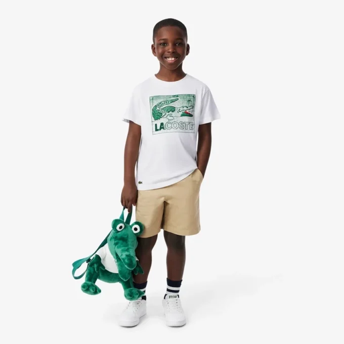 Camiseta de algodón con estampado gráfico