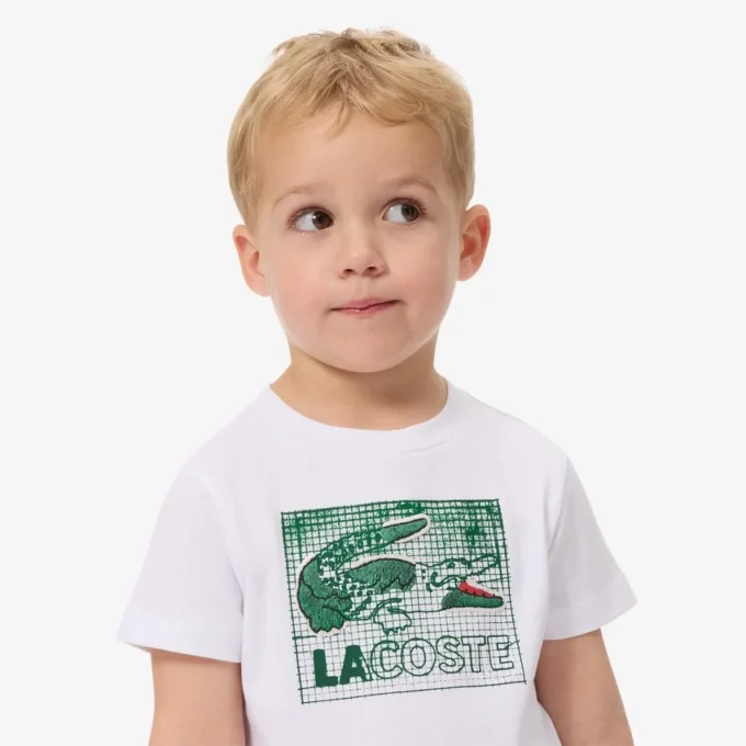 Camiseta de algodón con estampado gráfico