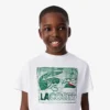 Camiseta de algodón con estampado gráfico