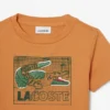 Camiseta de algodón con estampado gráfico