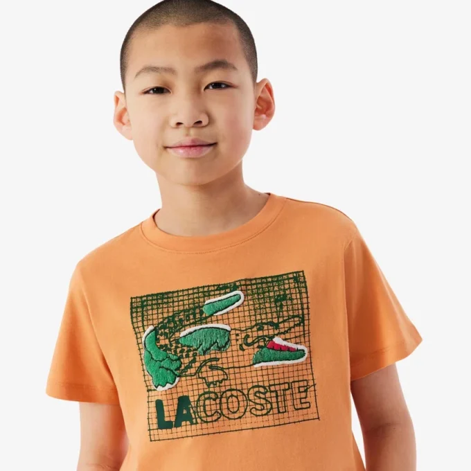 Camiseta de algodón con estampado gráfico