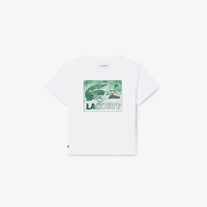 Camiseta de algodón con estampado gráfico