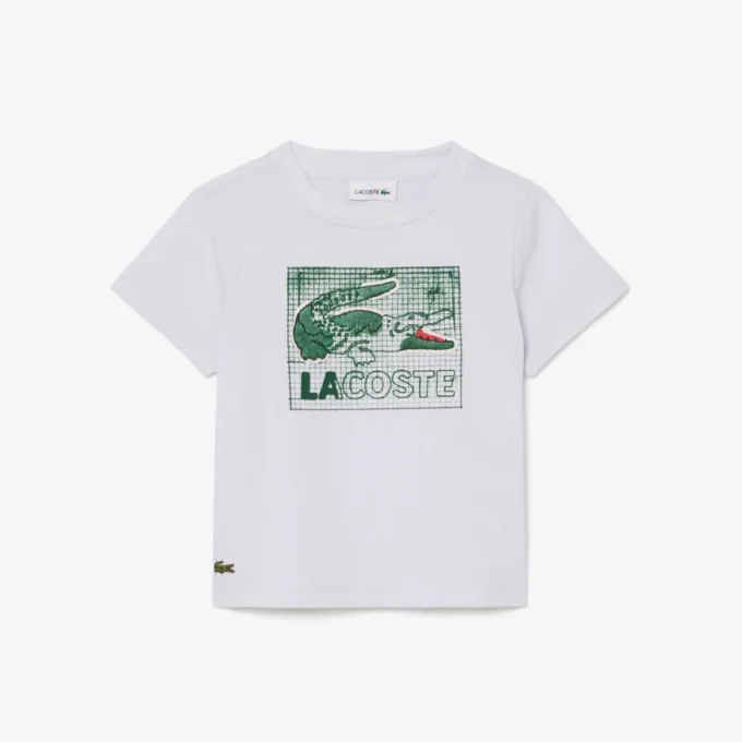 Camiseta de algodón con estampado gráfico