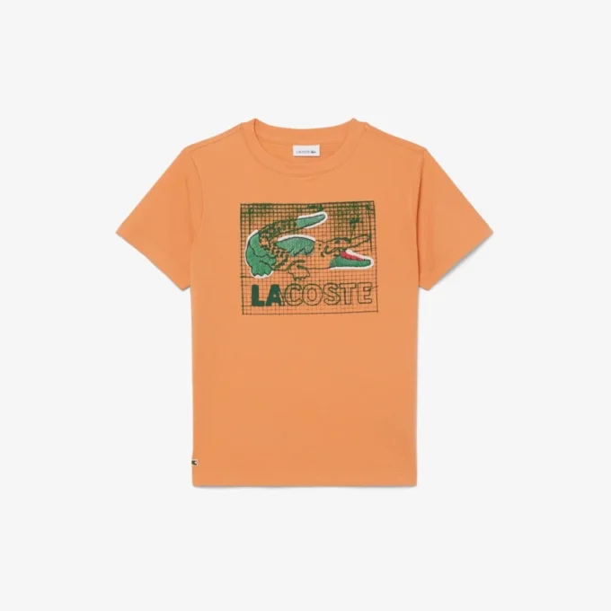 Camiseta de algodón con estampado gráfico