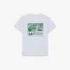 Camiseta de algodón con estampado gráfico
