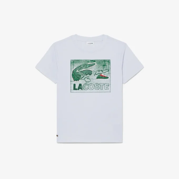 Camiseta de algodón con estampado gráfico
