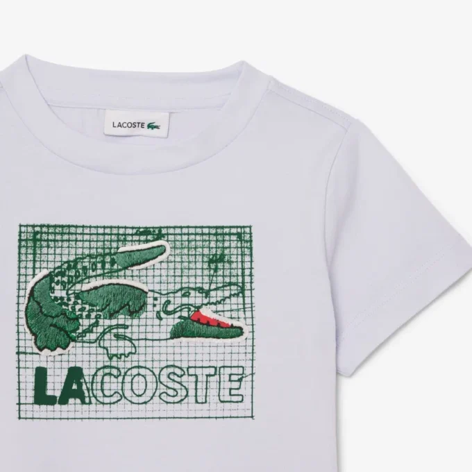 Camiseta de algodón con estampado gráfico