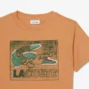 Camiseta de algodón con estampado gráfico