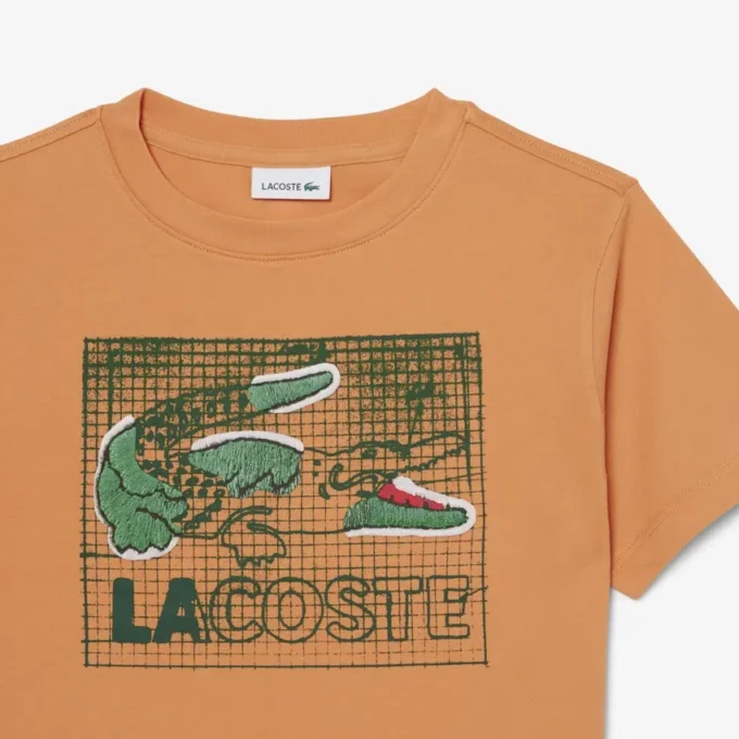 Camiseta de algodón con estampado gráfico
