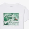 Camiseta de algodón con estampado gráfico