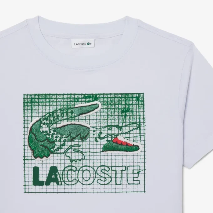 Camiseta de algodón con estampado gráfico
