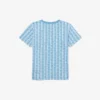 Camiseta de algodón con monograma