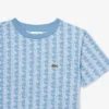 Camiseta de algodón con monograma