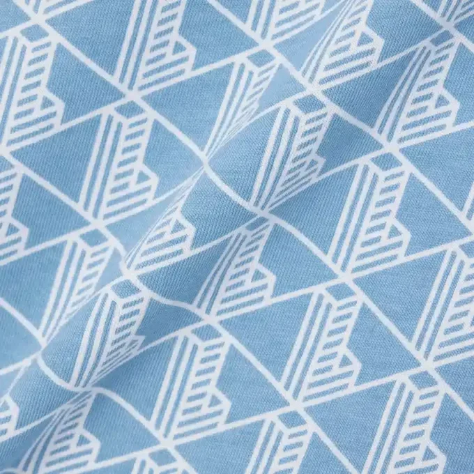 Camiseta de algodón con monograma