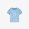Camiseta de algodón con monograma